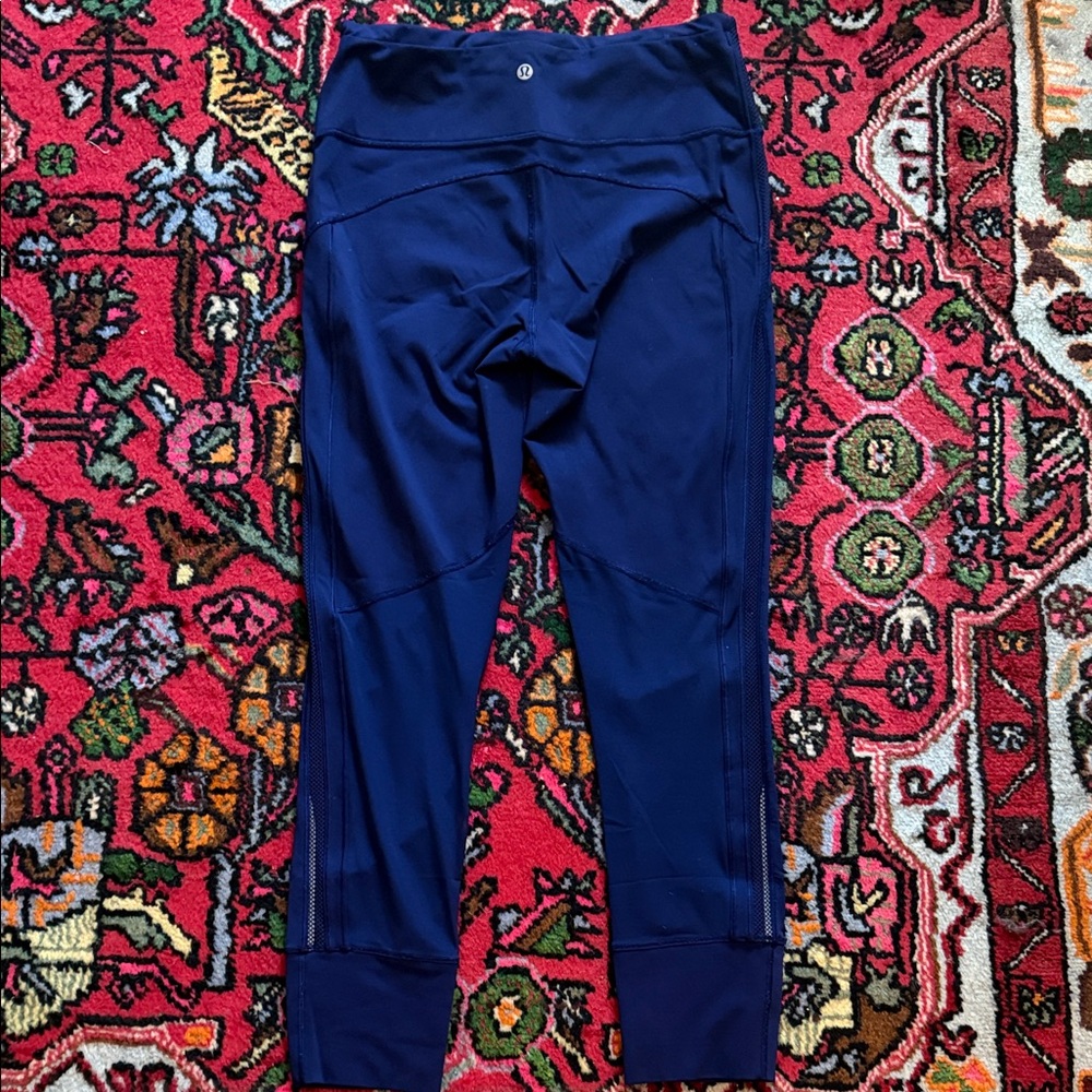 lululemon athletica Deep Navy Workout Leggings